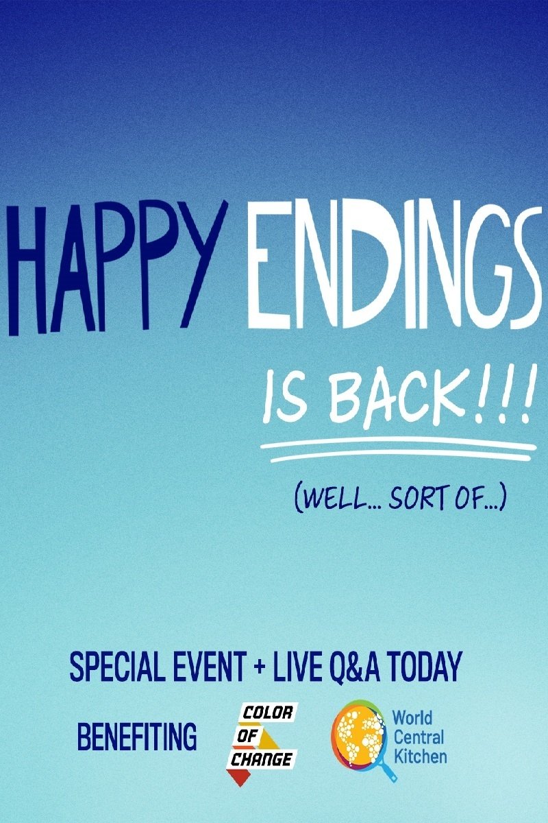 Постер Happy Endings Special Charity Event